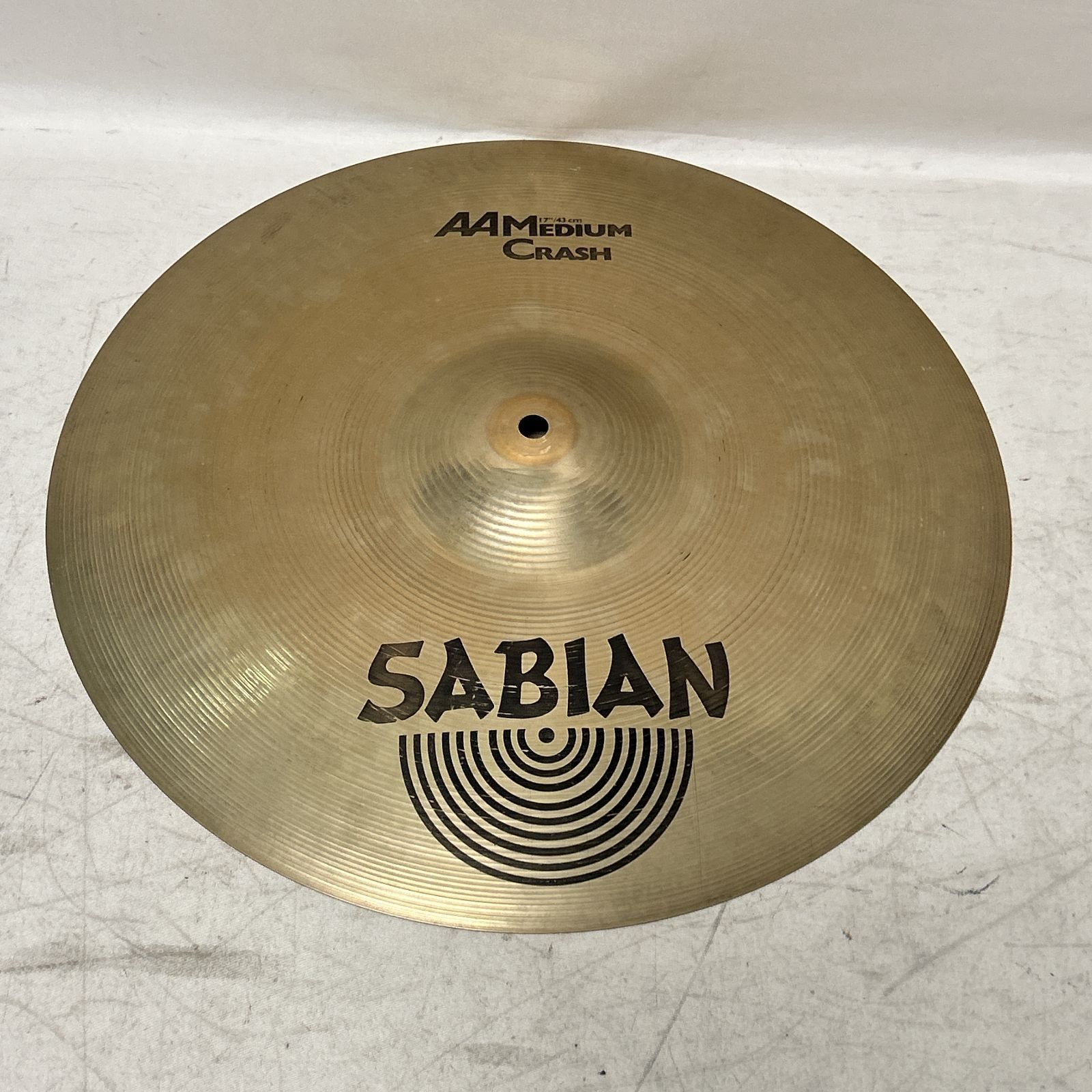 浜館63 23 SABIAN セイビアン AA MEDIUM CRASH ミディアムクラッシュ シンバル 17 43 品