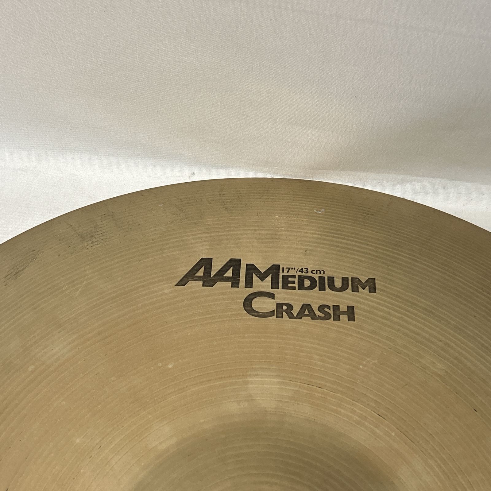 浜館63 23 SABIAN セイビアン AA MEDIUM CRASH ミディアムクラッシュ シンバル 17 43 品