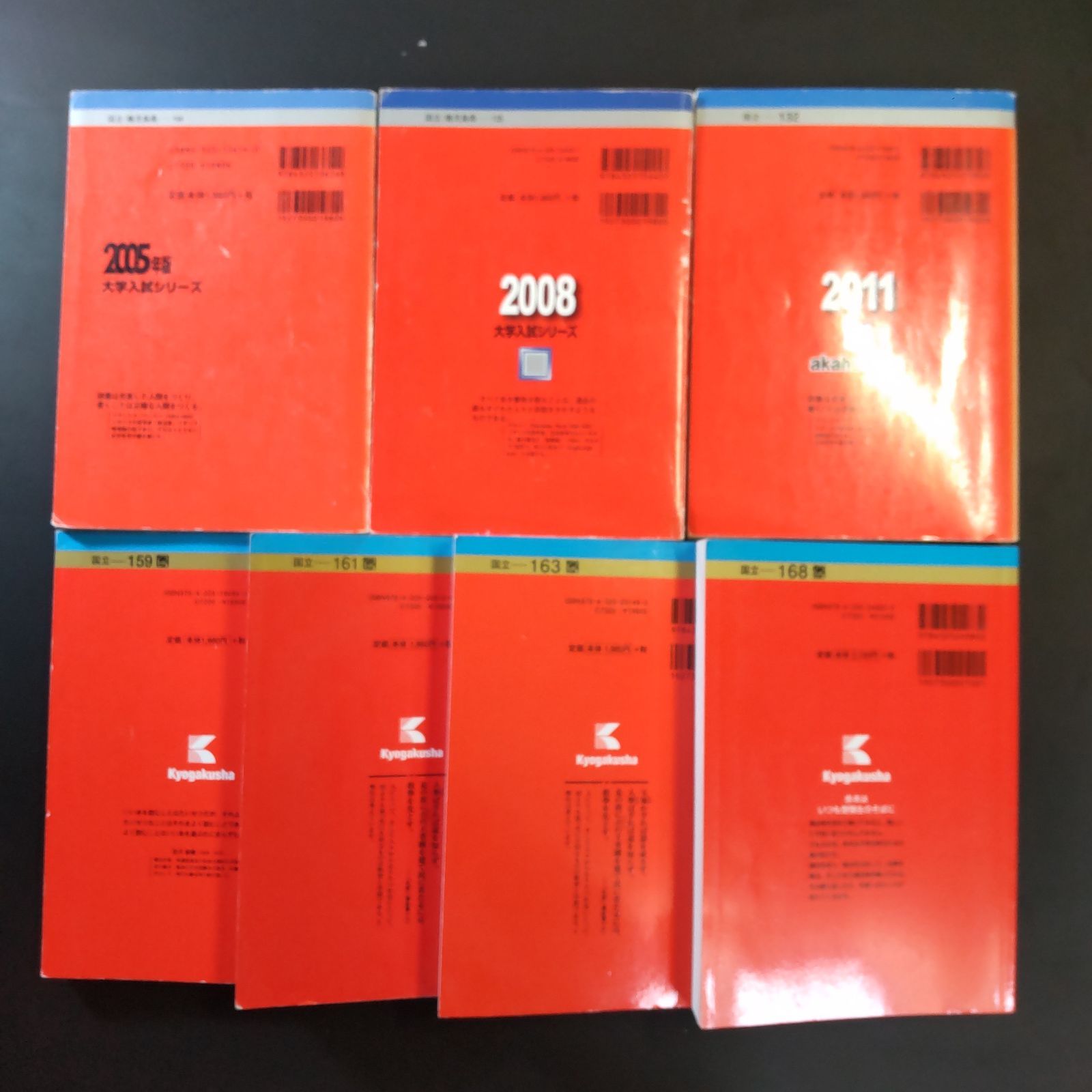 鹿児島大学 理系 赤本7冊 2007(2004年)〜2024(2023年) 鹿児島大学