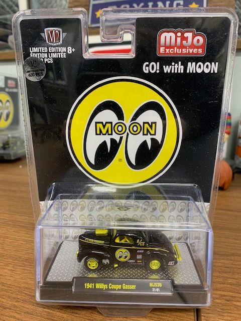 1/64サイズ ミニカー ムーンアイズ 1941 ウィリス クーペ チェイスカー