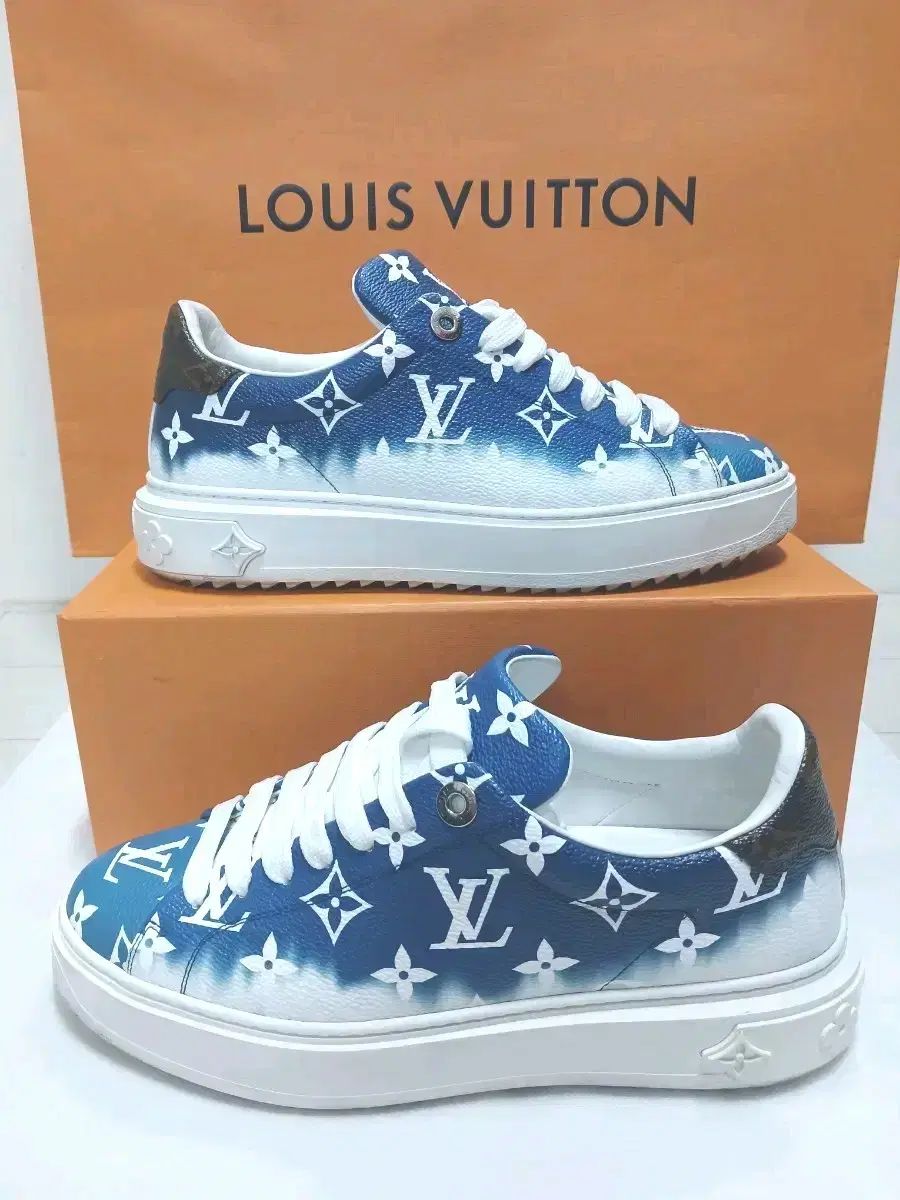 A 実際に着用1 245 37 5 ルイヴィトン エスカール スニーカー 定価160万円台