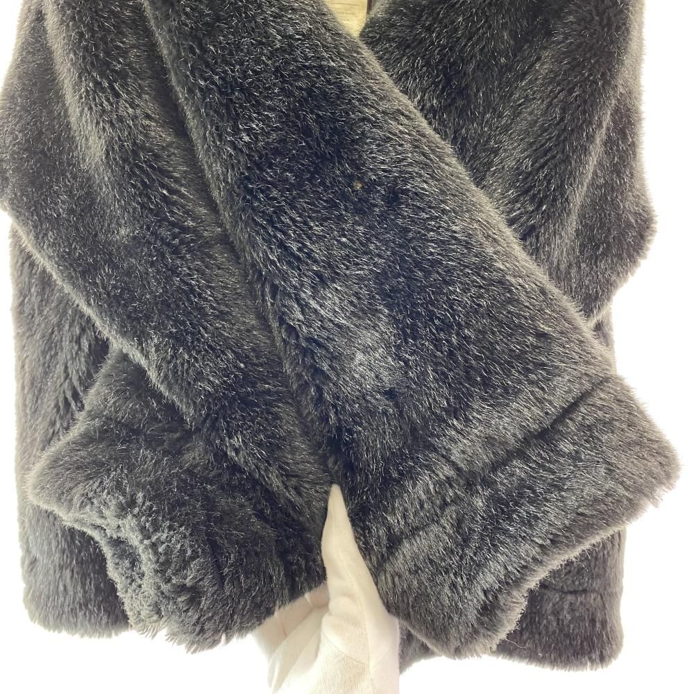 中古】doublet HAND-PAITED FUR JACKET サイズS 19AW06BL90 ブラック