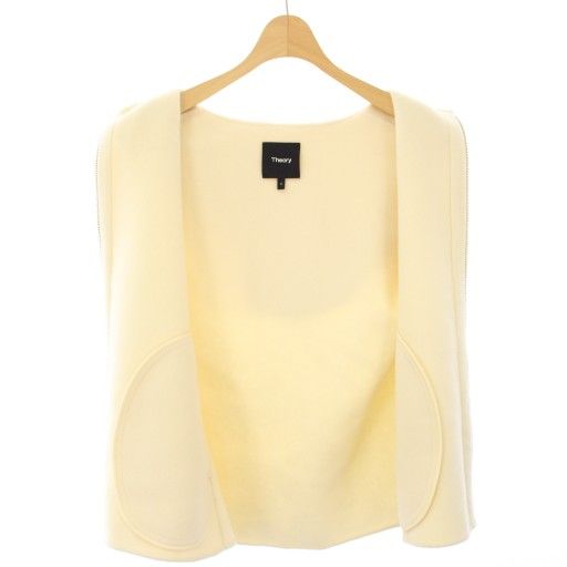 セオリー Theory 24AW NEW DIVIDE GC HOOD ZIP VEST ベスト ジレ