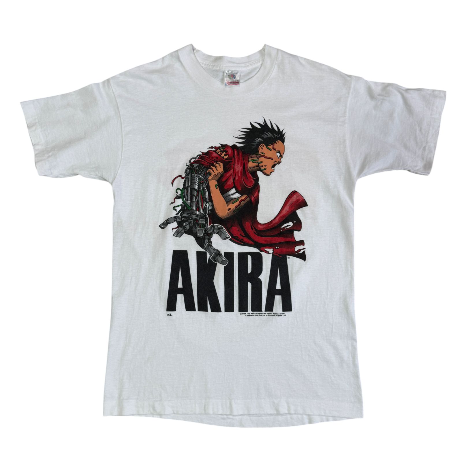 90s AKIRA 鉄雄 ロボ アーム プリント Tシャツ Mサイズ 映画 アニメ
