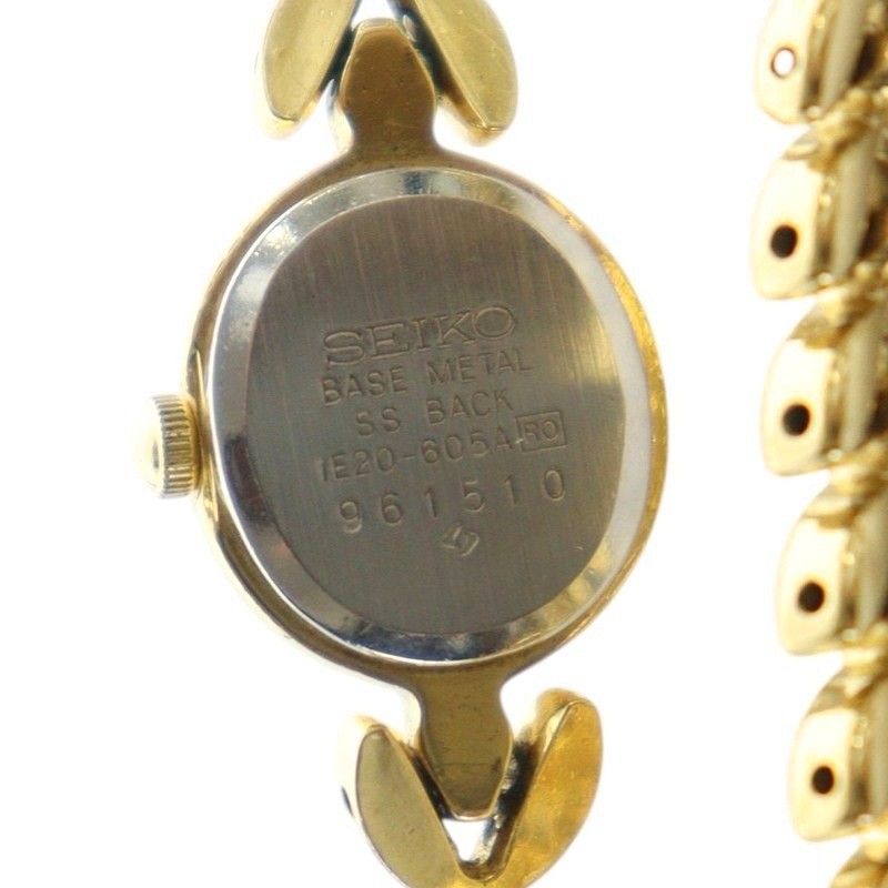 セイコー SEIKO レディース腕時計 1E20-605A ゴールド 2026年最新セイコー セイコー 1E20-605A ブレスレットウォッチ