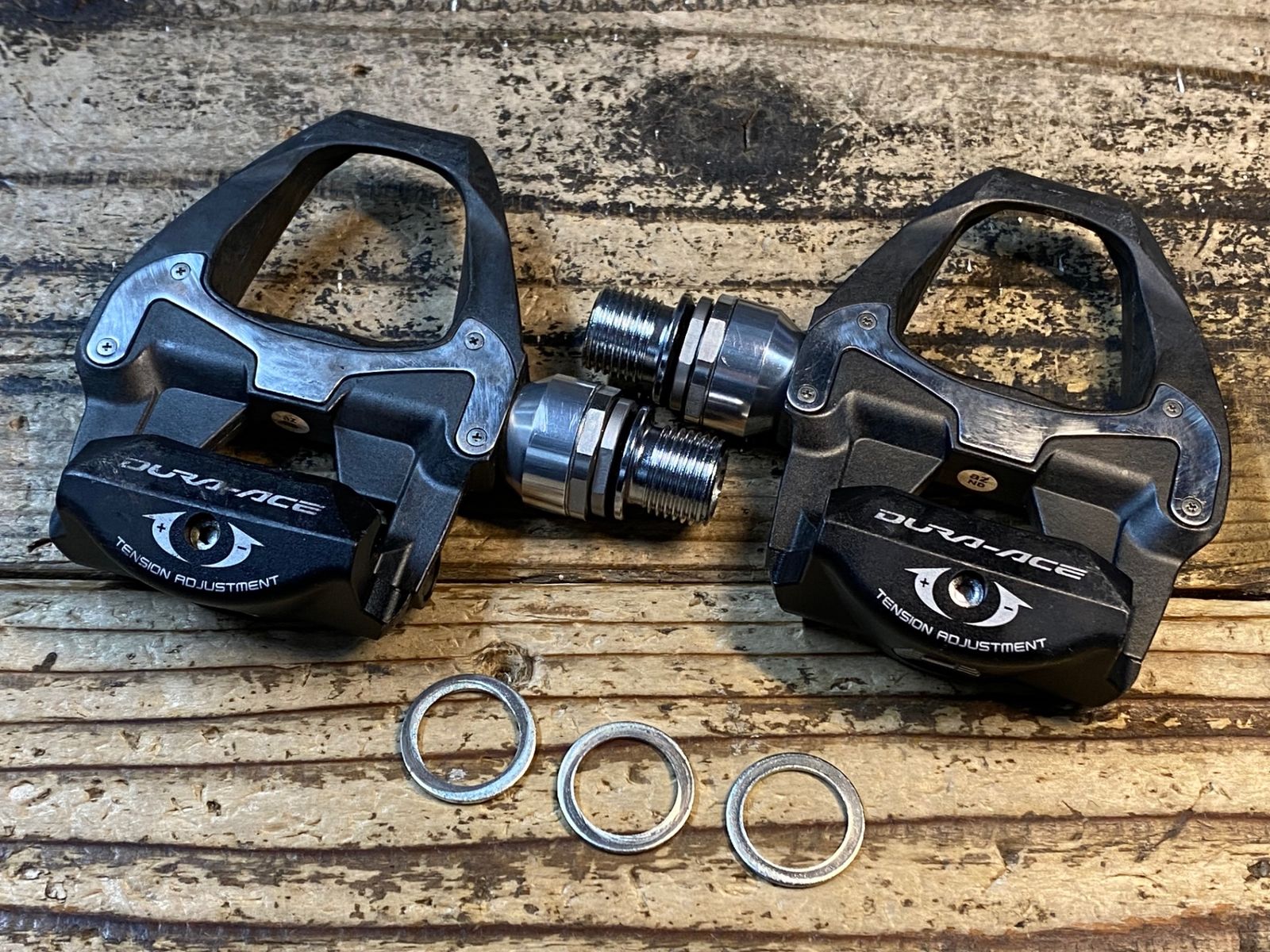 JN 129 シマノ SHIMANO デュラエース DURA ACE PD 9000 ビンディングペダル SPD SL
