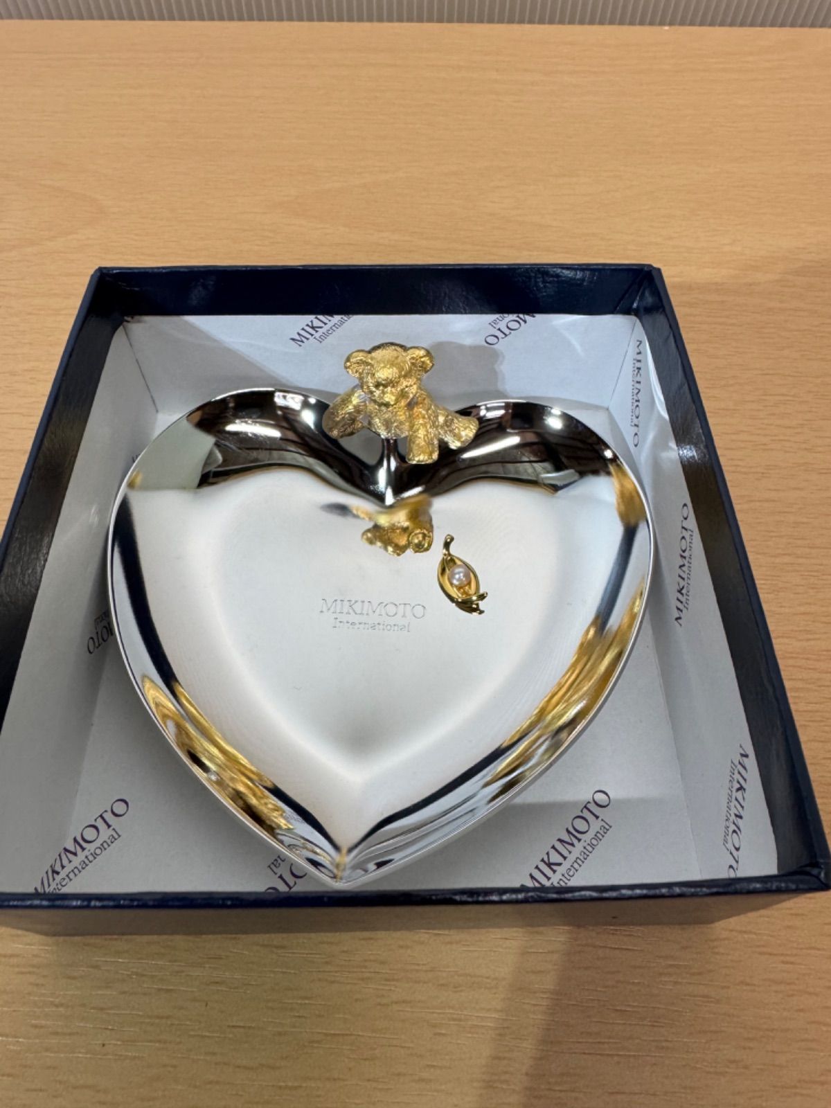 MIKIMOTO（ミキモト）のハート型トレー／アクセサリートレイ - メルカリ