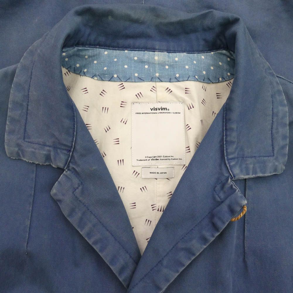 VISVIM ビズビム 14SS 0114105013012 MIES COAT ミースコート デニム