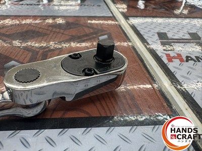  Snap on スナップオン マルチポジションラチェット 1 4インチ 6 35 mm ハンズクラフ ラチェットハンドル スパナ レンチ