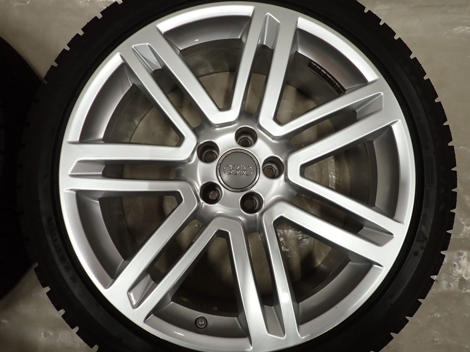  冬4本SET 会社宛 245 40 R 20 8 J 95 Q ブリヂストン BS ブリザック VRX 2014年製 アウディ 4 G RS 6 アルミ 店頭交換OK NO F 9675 20インチ タイヤ ホイールセット