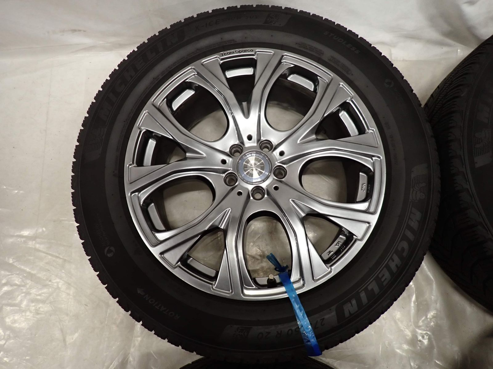 冬4本SET 会社宛 275 50 R 20 8 5 J 113 T ミシュラン X ICE SNOW SUV 製 アルミ メルセデスベンツ W 167 GLE NO F 7125