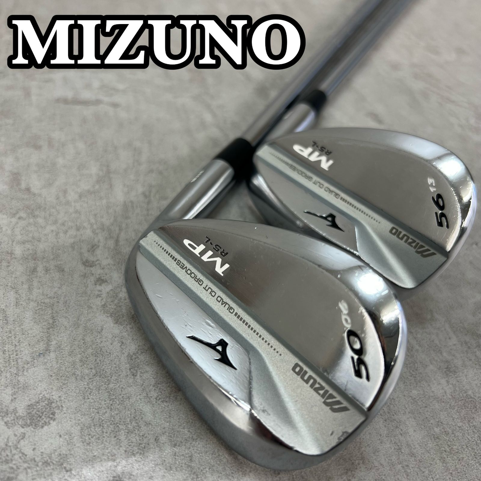 ミズノ MP R 5 L メンズゴルフ ウェッジ2本セット 右利き用 Mizuno アプローチ サンド 50° 56°