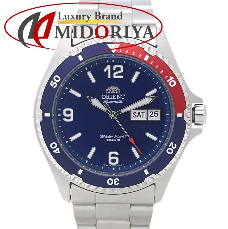 ORIENT オリエント マコ 海外モデル MAKO ペプシ ダイバーズ AA 02 C 5 B 腕時計 メンズ ステンレススチール 40192