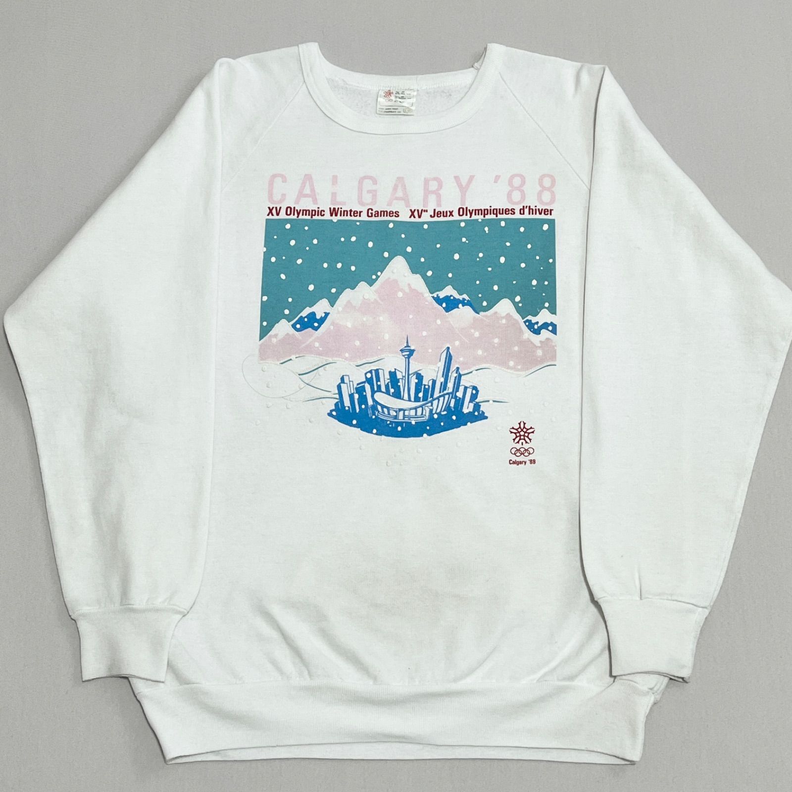 88'カルガリーオリンピックスウェットシャツ ヴィンテージ トレーナー