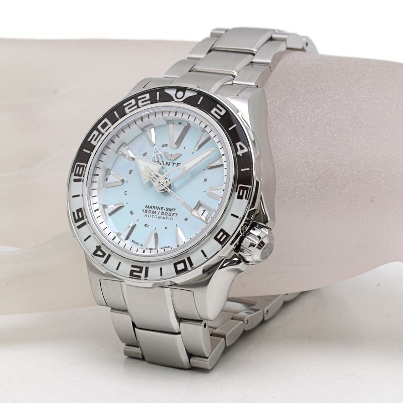 Kentex ケンテックス マリン MARINE GMT アイスブルー 99本 S 820 X 12 腕時計 メンズ 40195