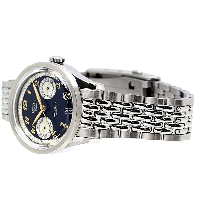 KUOE KYOTO ロイヤルスミス リバースパンダ 90 010 10周年モデル 腕時計 メンズ ステンレススチール 40196