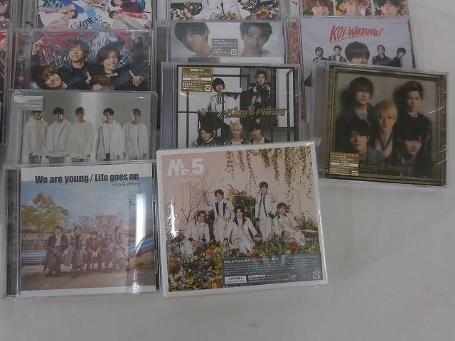 King & Prince のみ Mr.5 踊るように人生を 他 詰合せ DVD CD 等