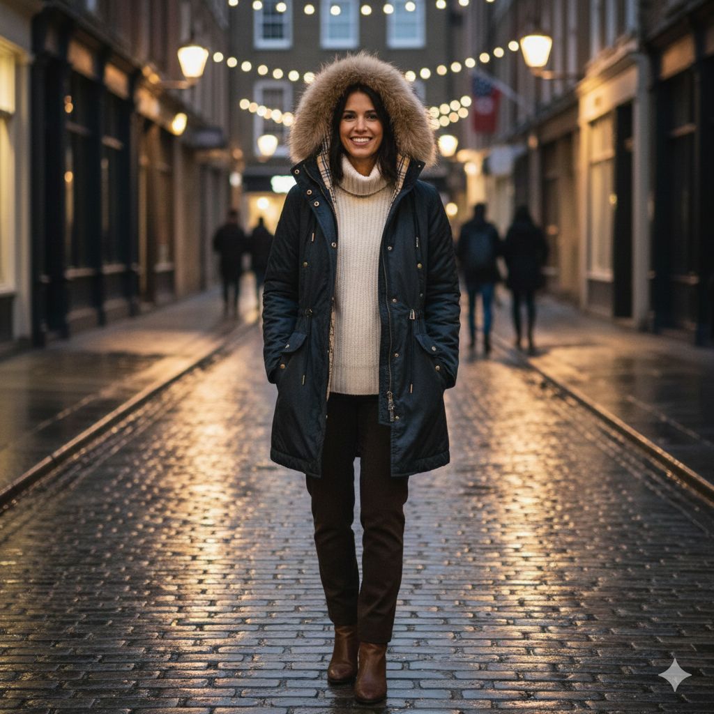 バーバリーブルーレーベル 2way エンブレム 中わたダウンコート ノバ