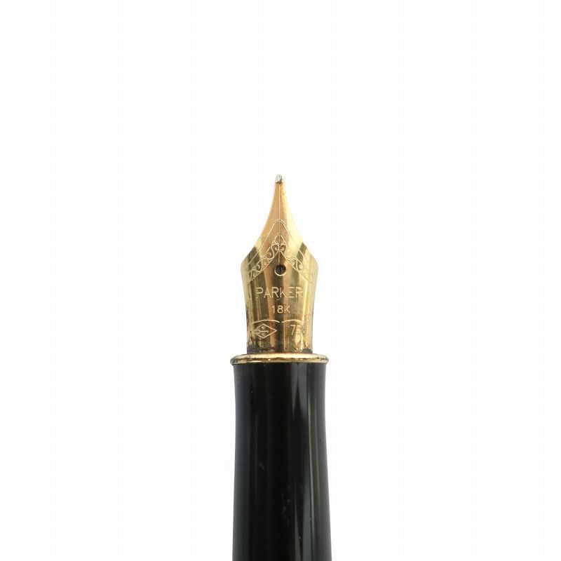 パーカー parker ペン先18K 万年筆 文房具 筆記用具 750 総柄 ゴールド