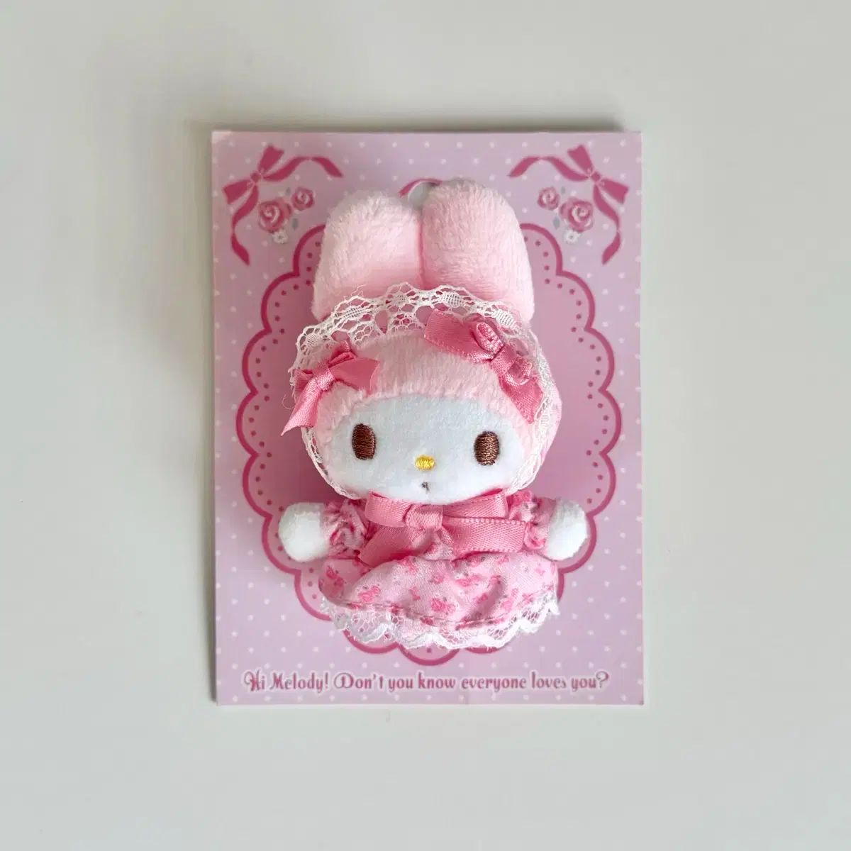 サンリオ マイメロディ モモメロ 誕生日 ブローチ ぬいぐるみ マスコット