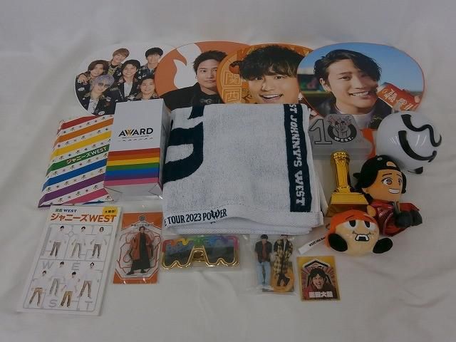 中古品 WEST. 桐山照史 ぬいぐるみ 他 マスコット ペンライト アクリル