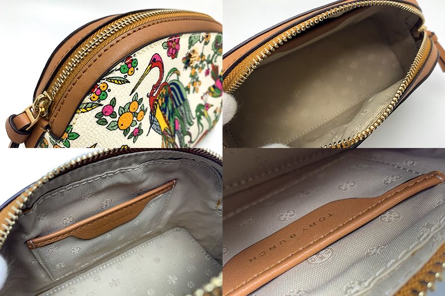 TORY BURCH トリーバーチ ボタニカル柄 カラフル コスメティックポーチ