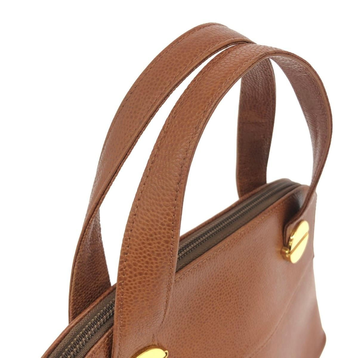 GIVENCHY ジバンシィ ハンドバッグ レザー ブラウン レディース