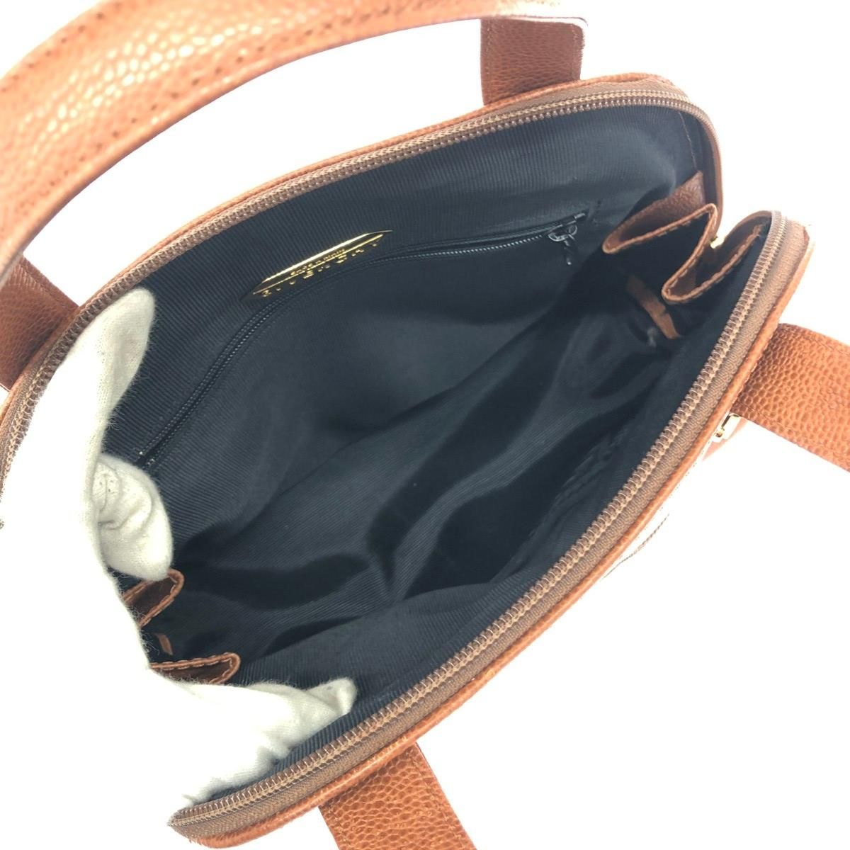 GIVENCHY ジバンシィ ハンドバッグ レザー ブラウン レディース