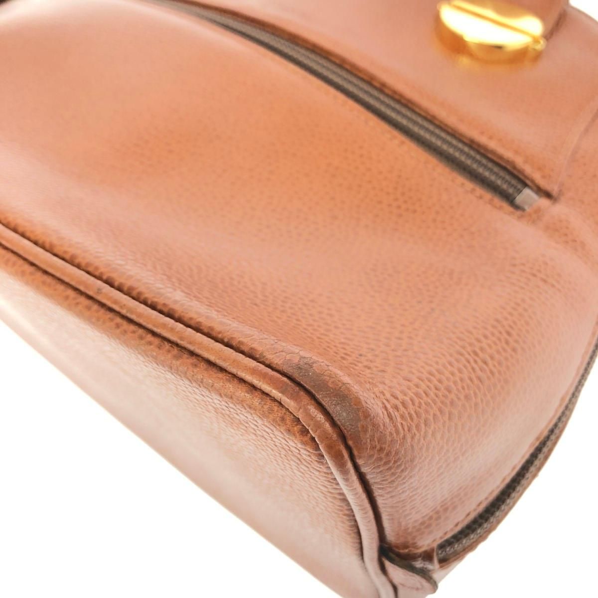 GIVENCHY ジバンシィ ハンドバッグ レザー ブラウン レディース