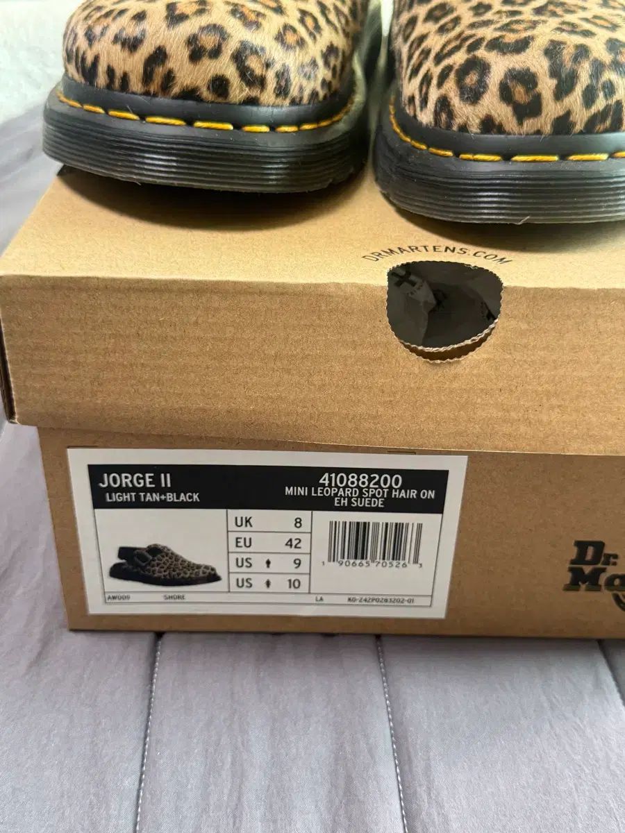 DR. MARTENS 節約 ドクターマーチン ジョージ 2 ミュール ヒョウ柄