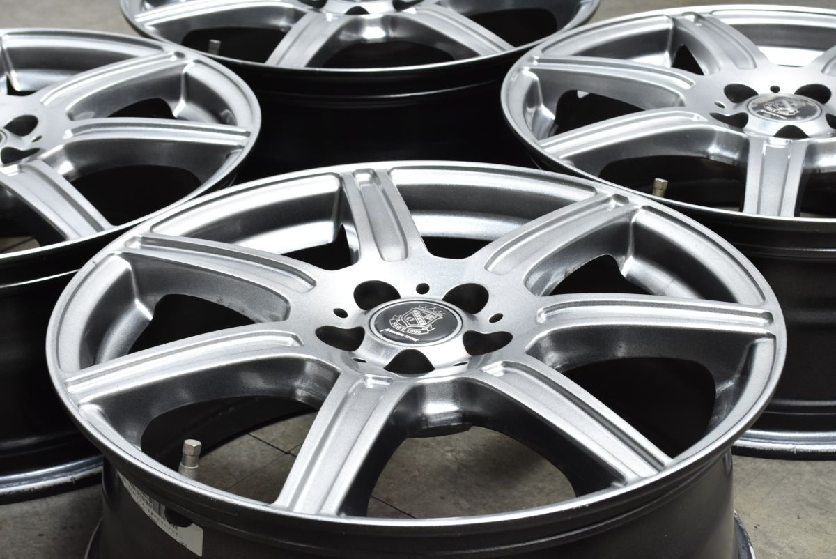 スタッドレス用等に マナレイ 17 in 7 J 50 100 4本 レクサス CT プリウス カローラ 86 BRZ インプレッサ ロッキー ライズ ハイブリッド