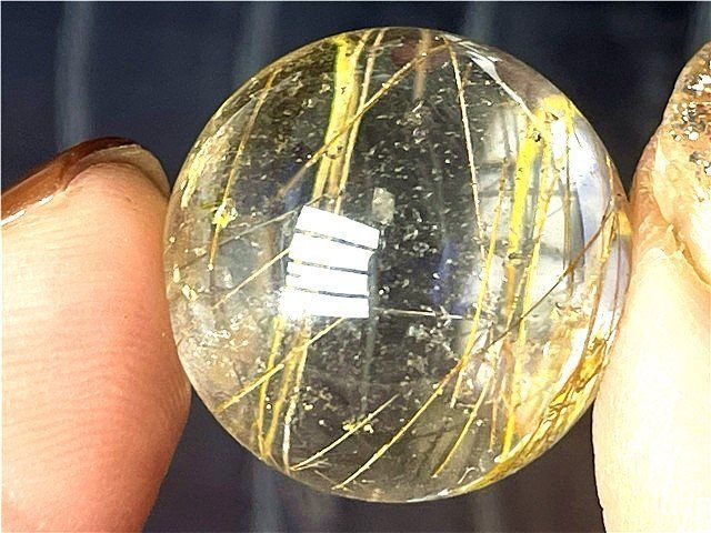 AAA級天然ゴールドルチルクォーツ丸玉B88P1/211P08A ☆AAA級天然ゴールドルチルクォーツ丸玉B88P1/65P17C - メルカリ