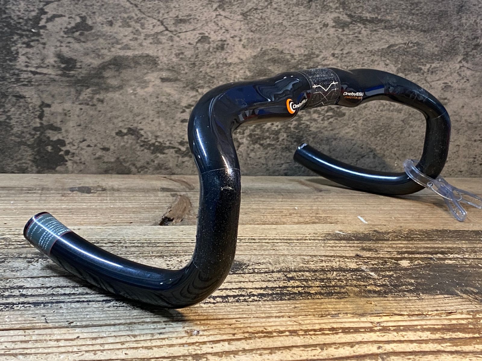 JP 407 ワンバイエス One by ESU J Carbon GRAND MONROE SL カーボン ドロップハンドル エンドC C 380 mm Φ31 8