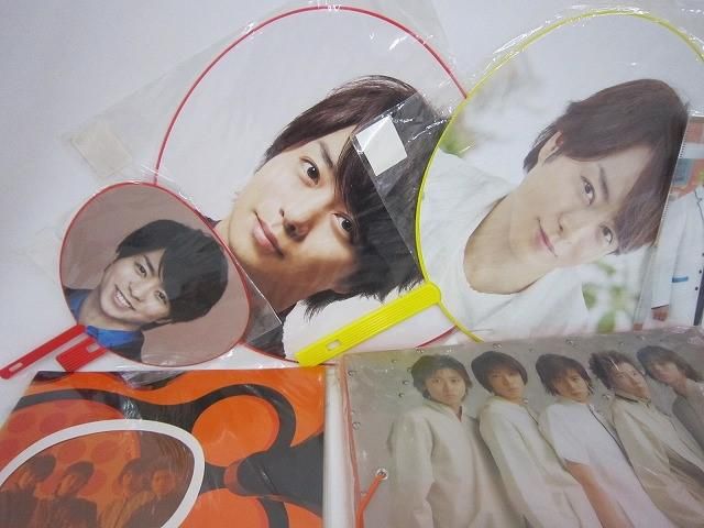 中古品 嵐 櫻井翔 ツアーグッズ 他 パンフレット ペンライト クリア
