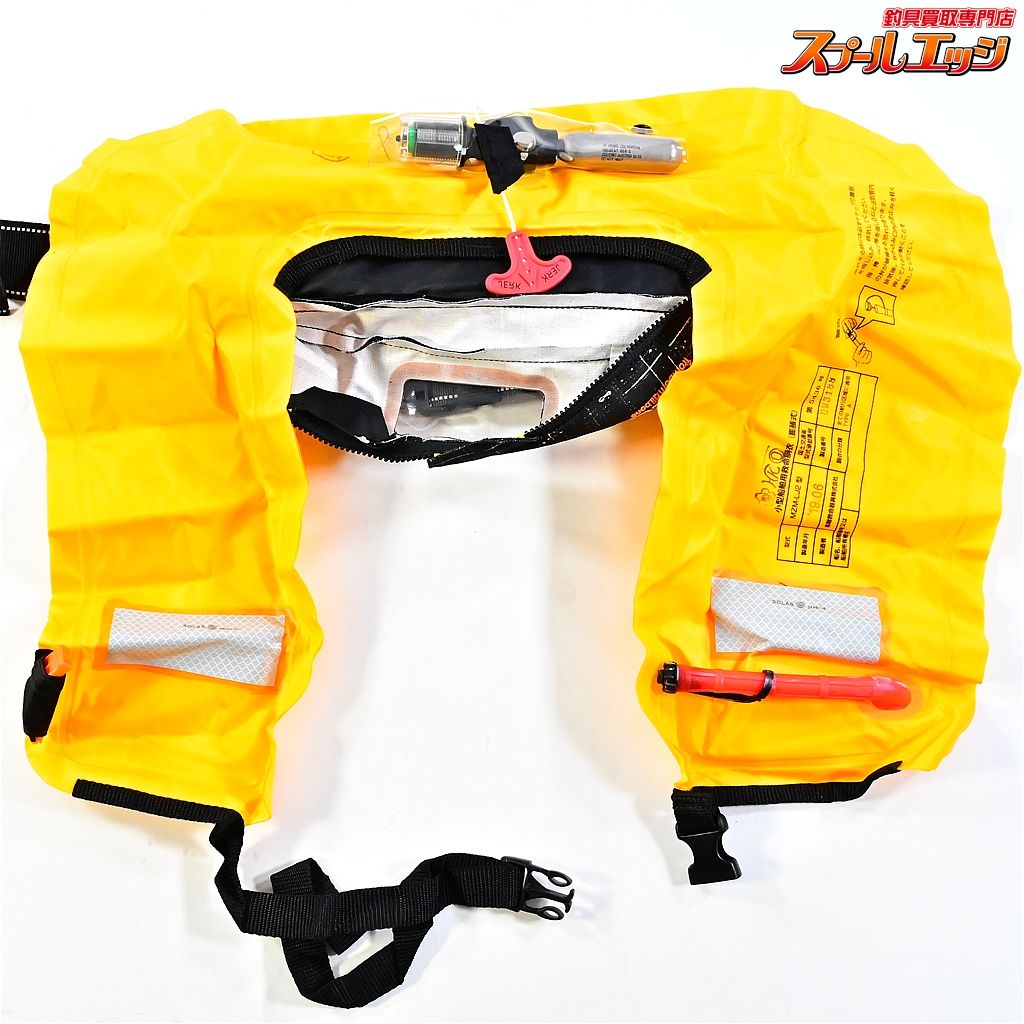 【マズメ】 インフレータブルウエスト MZLJ-263 ブラックカスリ 桜