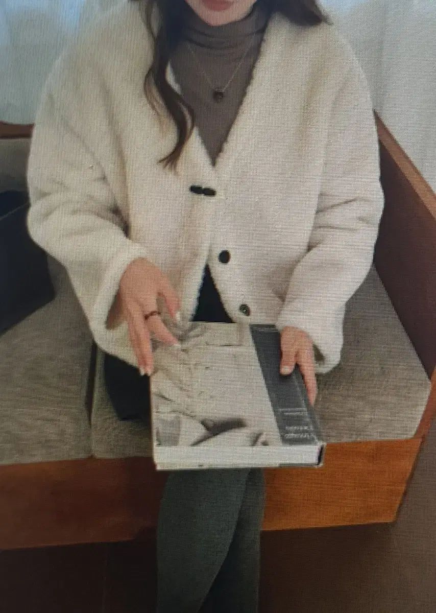 海外配送 ブークレ カーディガン セーター ジャケット