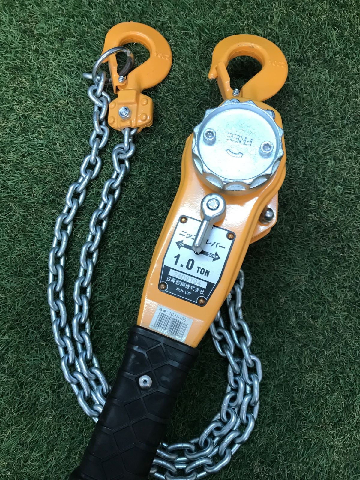 品 0906 1 ton レバーホイスト