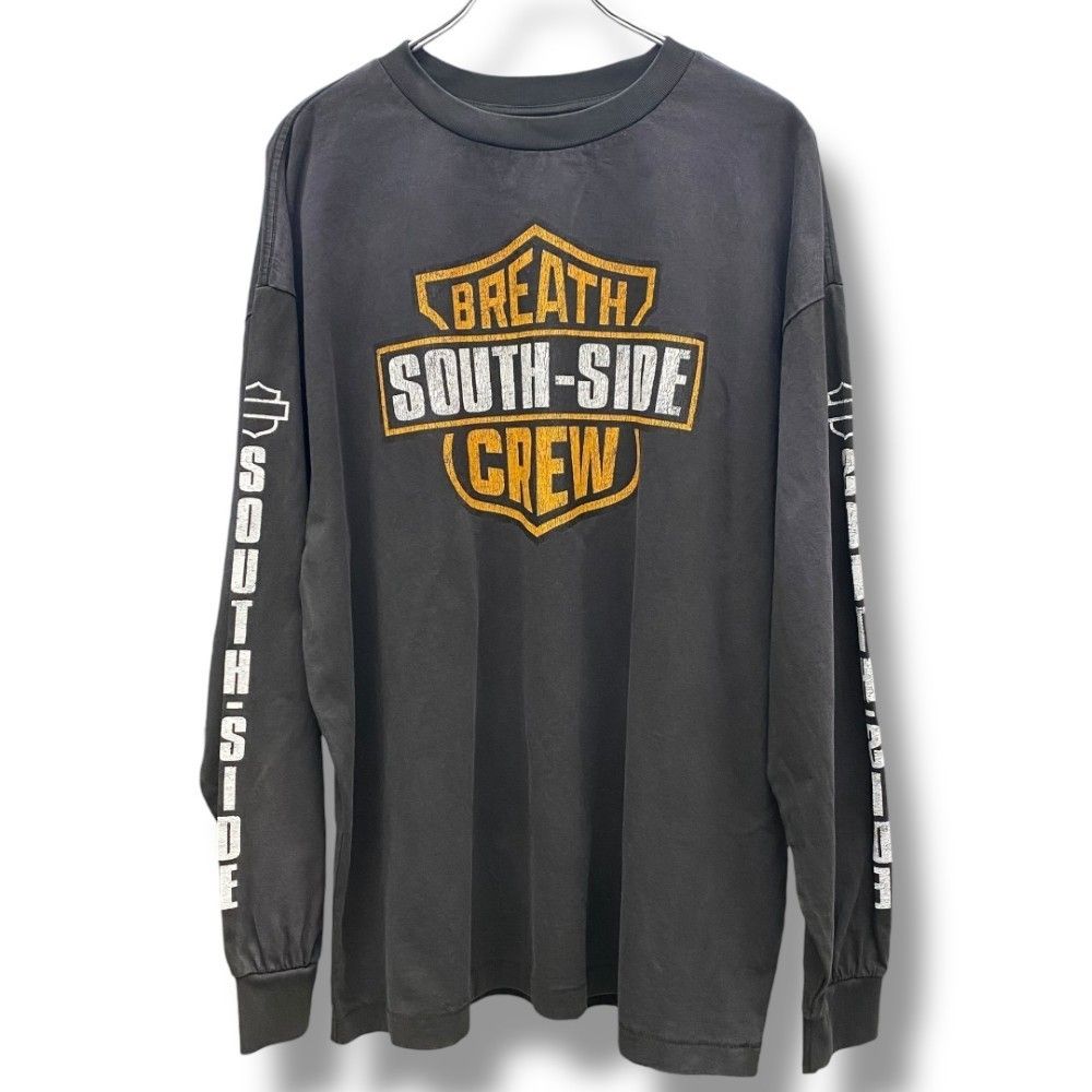 BREATH 25 SS SOUTH SIDE MOTOR LS TEE BLK XXLサイズ BR SS-C 5024