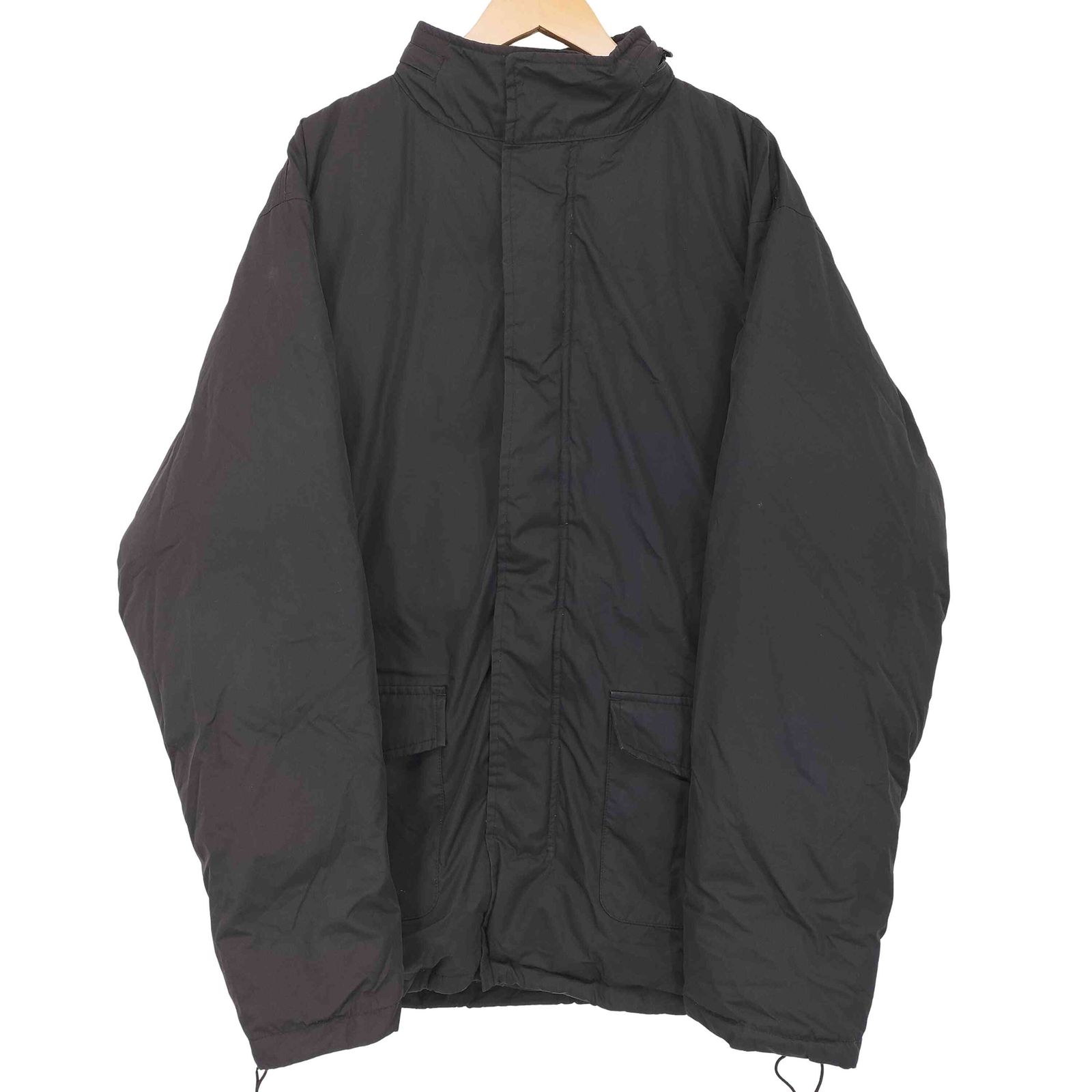 [希少デザイン]サンローランパリロゴプリントダメージ加工パーカーXXL 希少デザイン]サンローランパリ ロゴプリント ダメージ加工 パーカー