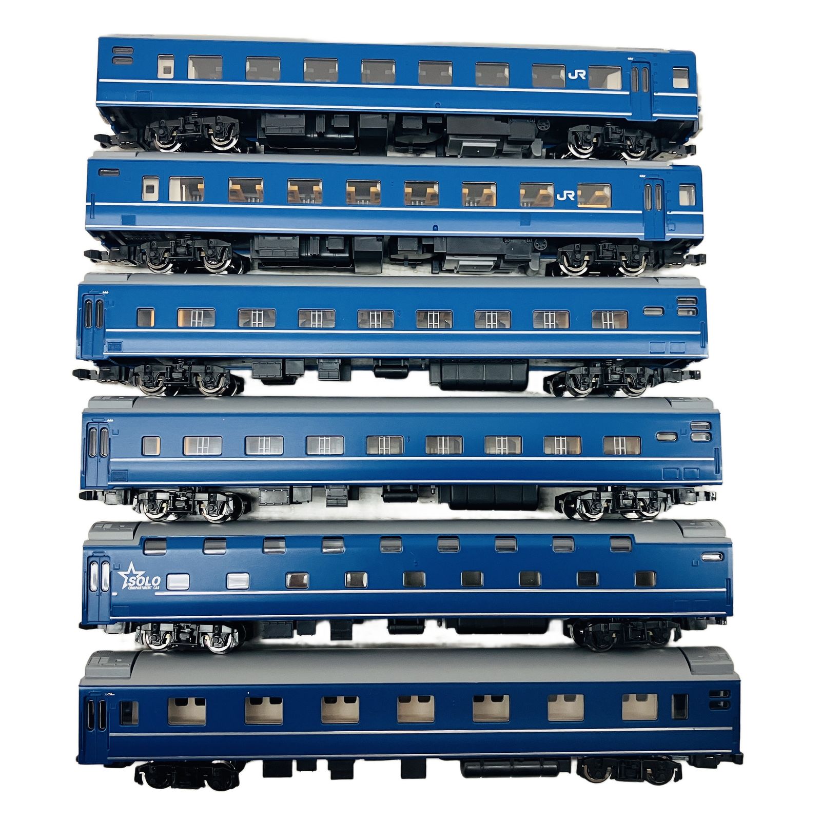 TOMIX 98626 JR 14系15形特急寝台客車(富士/はやぶさ)セット 客車 鉄道