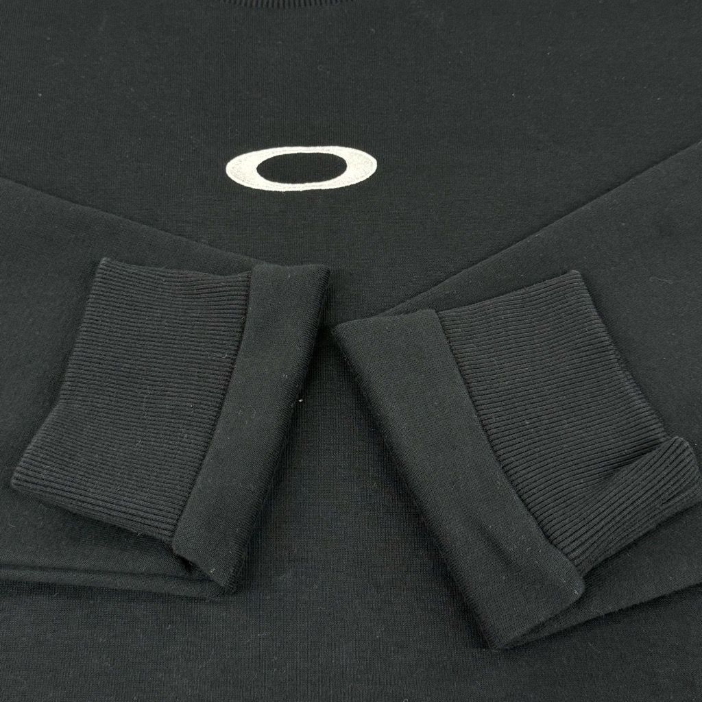 中古 オークリー クルーネックトレーナー ブラック Mサイズ OAKLEY