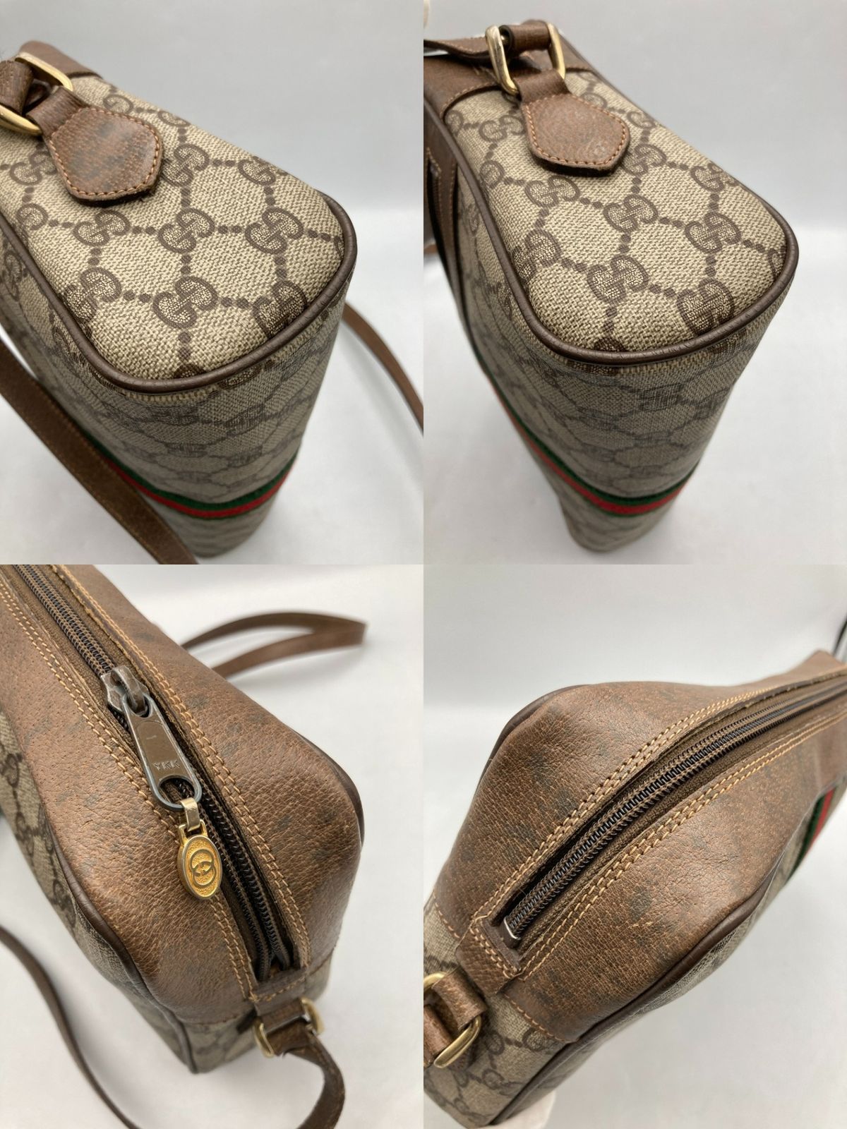 GUCCI オールドグッチ GGスプリーム シェリーライン ショルダーバッグ