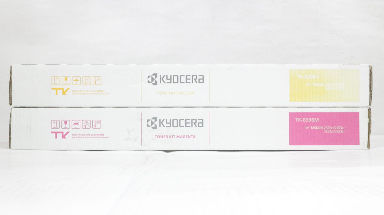 未使用 京セラ 純正 トナー TK-8336 2色（マゼンタ・イエロー