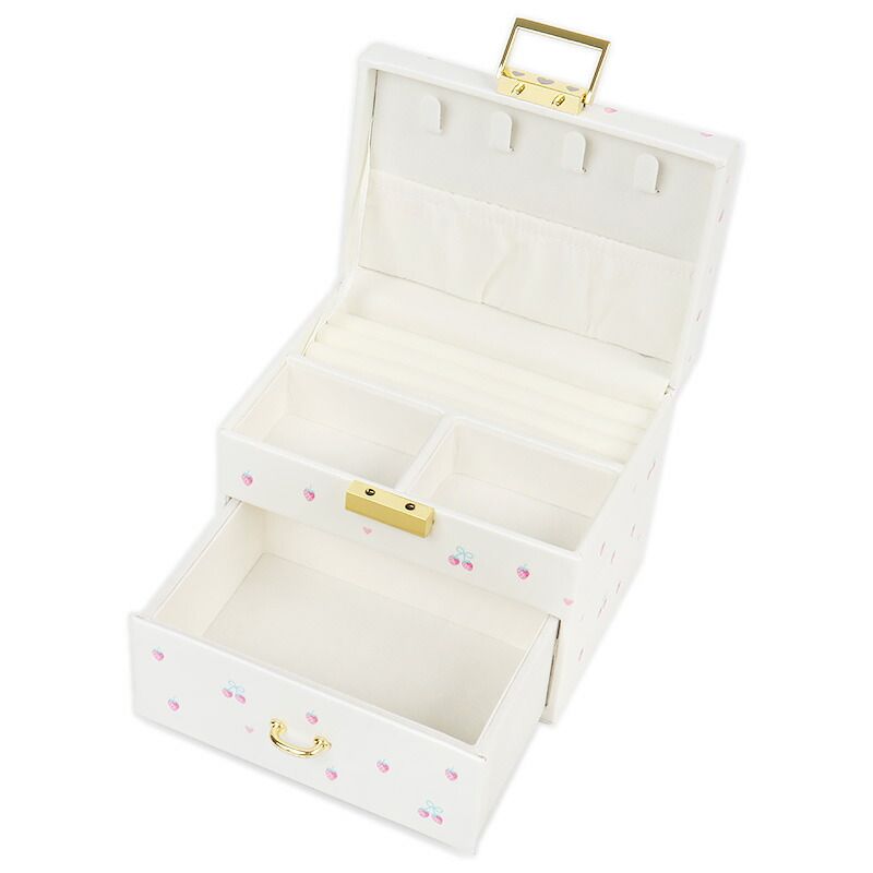 ハローキティ ジュエリーボックス いちご アクセサリーケース サンリオ