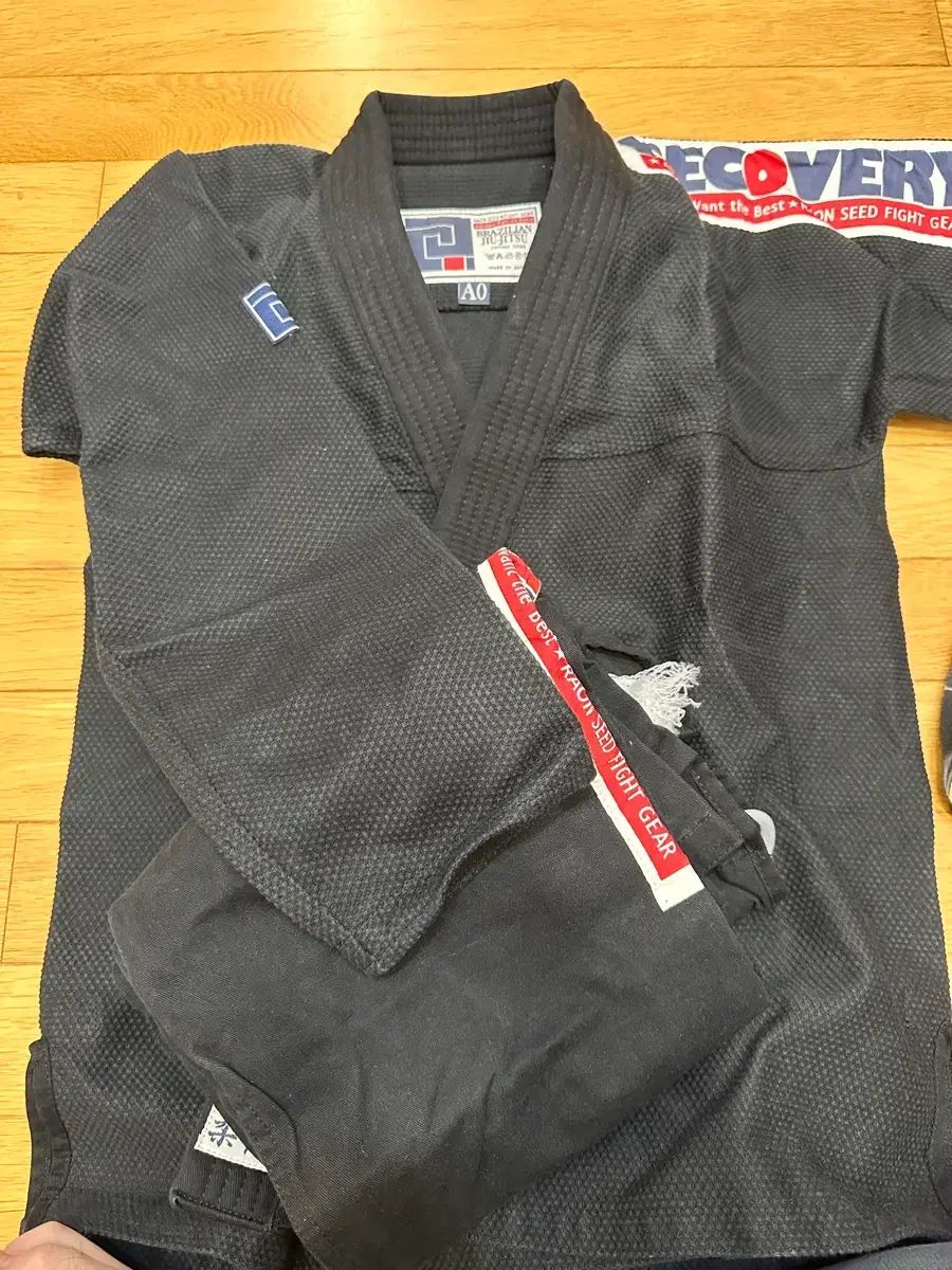 黒 柔術 Jiu Jitsu 柔道着 A 0