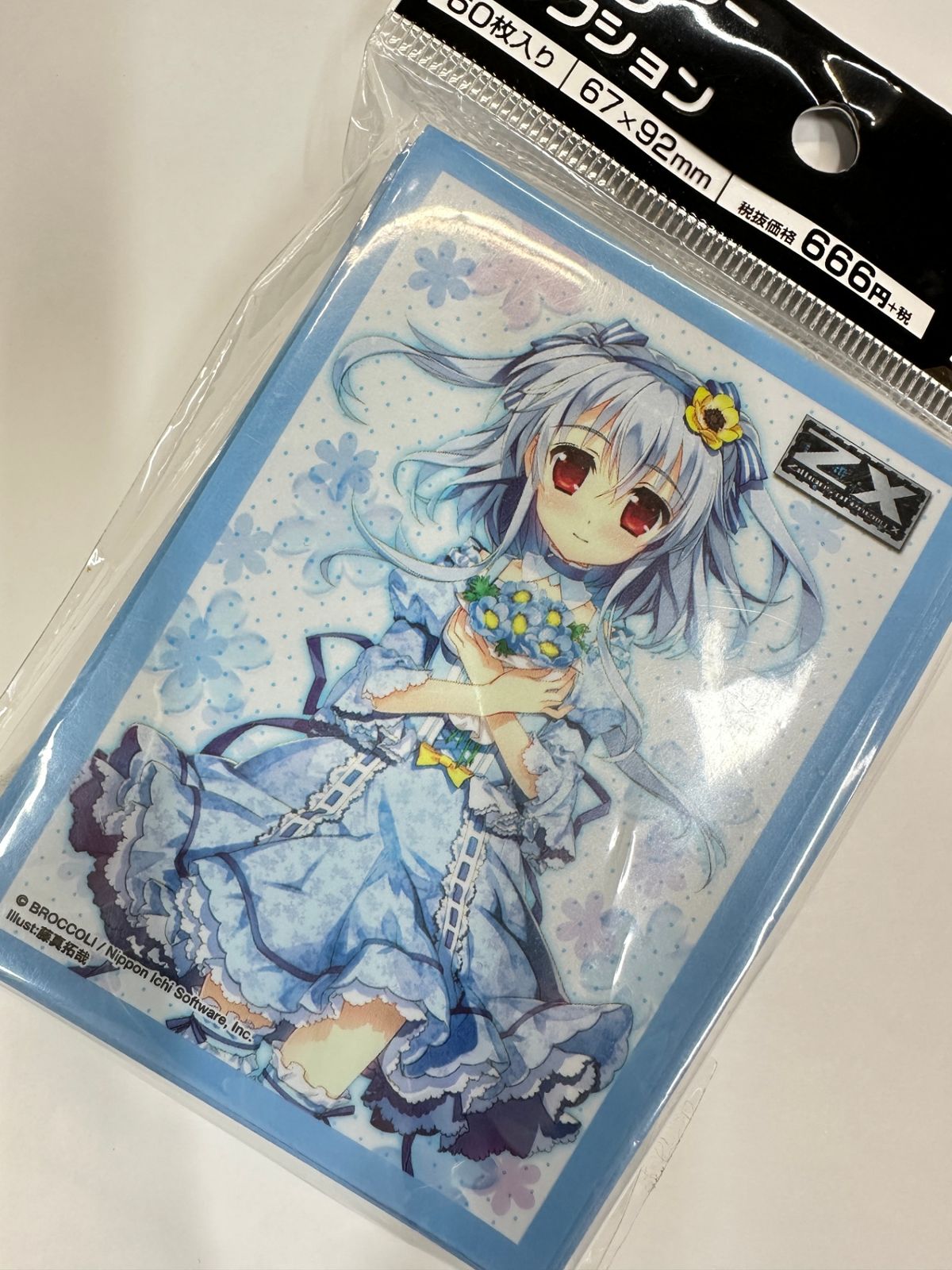 Z/X ゼクス スリーブ 各務原あづみ（花） 60枚入り ブロッコリー