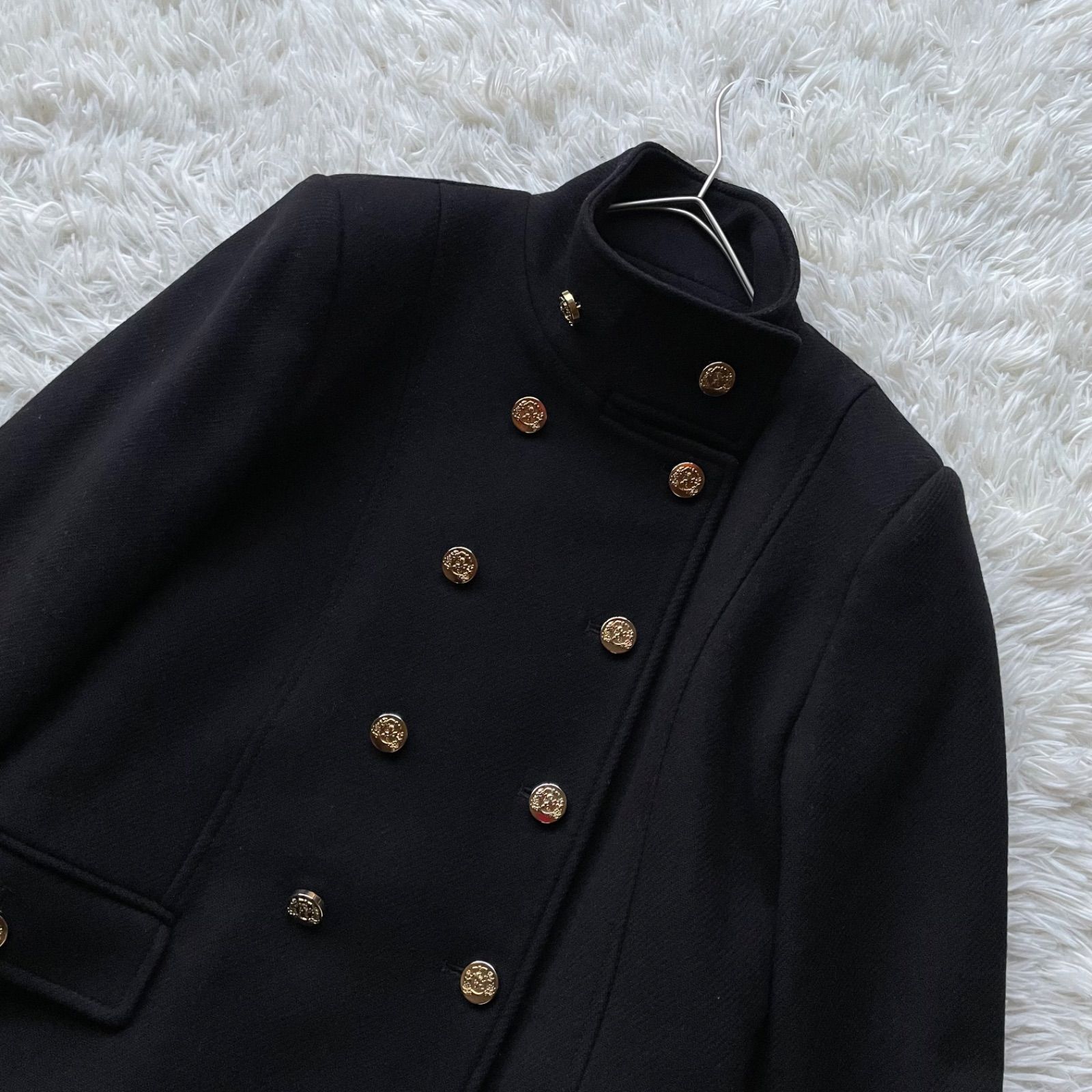 ZARA MANTECO マンテコ ナポレオンコート ダブル 金ボタン 定番 人気 M