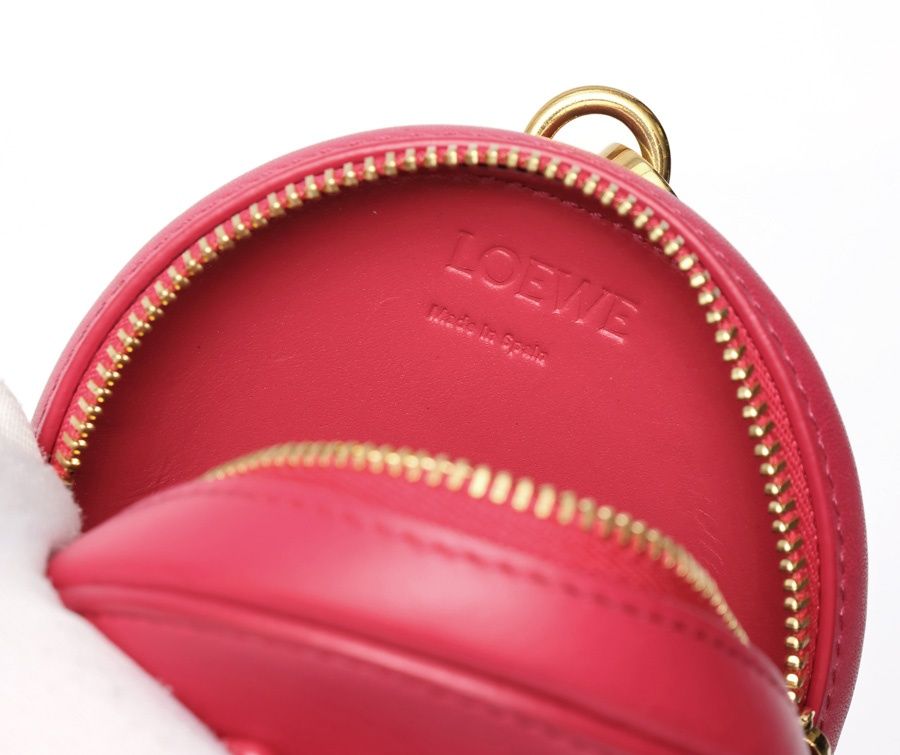 ロエベ / LOEWE クッキーポーチ ミニ / キーリング付き コインケース