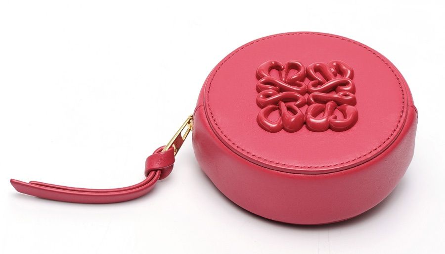 ロエベ / LOEWE クッキーポーチ ミニ / キーリング付き コインケース