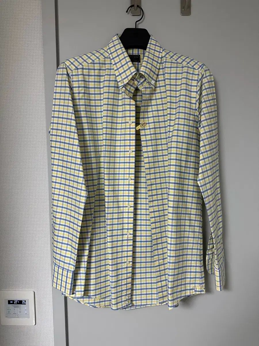 新WOOBLE チェックシャツ(イェローブルー) 103サイズ 出品